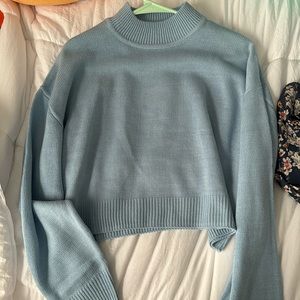 Light blue sweater